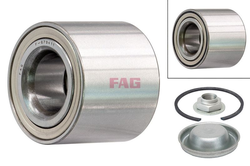 Wheel Bearing Kit Rear Axle
