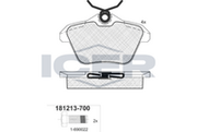 Brake Pad Set Rear Icer Alfa Romeo 156