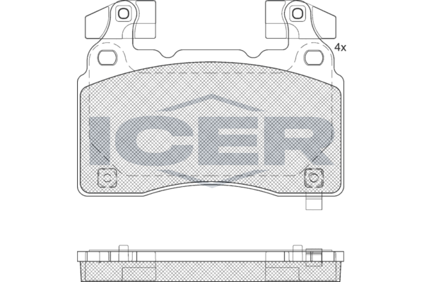 Brake Pad Set, disc brake (Braking System)