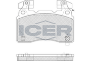 Brake Pad Set, disc brake (Braking System)