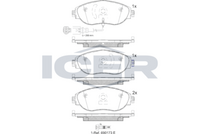 Brake Pad Set, disc brake (Braking System)