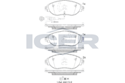 Brake Pad Set, disc brake (Braking System)