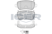 Rear Brake Pad Set