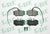 Brake Pad Set, disc brake (Braking System)