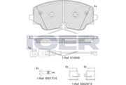 Brake Pad Set ICER
