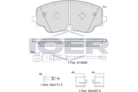 Brake Pad Set ICER