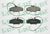 Brake Pad Set, disc brake (Braking System)
