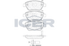 Front - Brake Pad - Icer Opel Corsa D (S