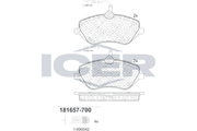 Brake pad, origin Spain