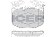 Brake Pad Front Axle Bmw Icer