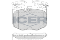 Brake Pad Front Axle Bmw Icer